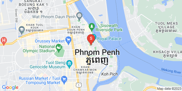 Chey Chumneah分区, 隆边区, 金边地图