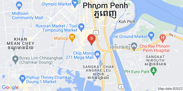 ផែនទី បឹងត្របែក, ចំការមន, ភ្នំពេញ