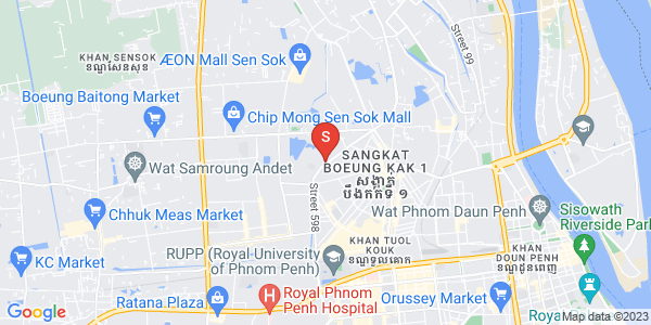 Mapa: Phnom Penh Thmey, Sen Sok, Phnom Penh
