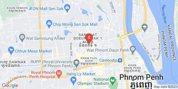 万谷湖1分区, 堆谷区, 金边地图
