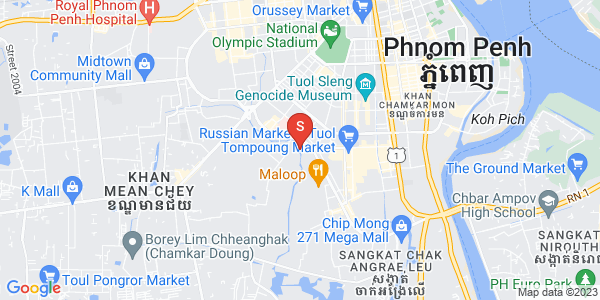 朱德奔1分区, 占卡蒙, 金边地图