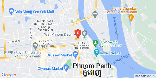 Mapa: Chakto Mukh, Daun Penh, Phnom Penh