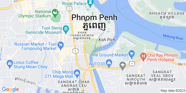 百色河分区, 占卡蒙, 金边地图