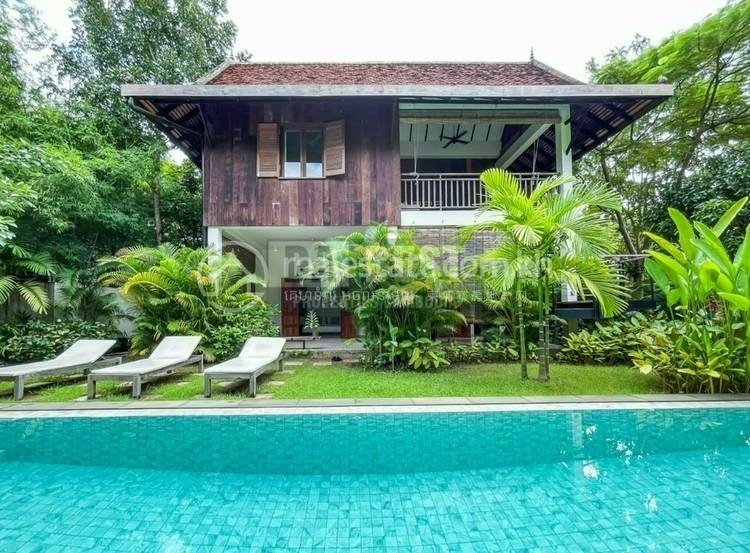 Boutique Villa for Sale with Private Pool , Sla Kram, Siem Reap, Siem Reap