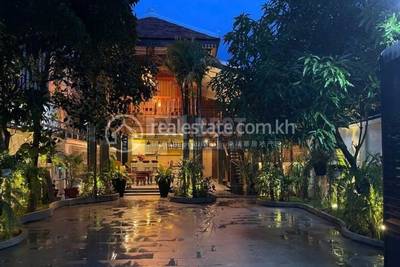 Charming 3 Bedroom Wooden House For Rent In Siem Reap - Cambodia - Front.jpg