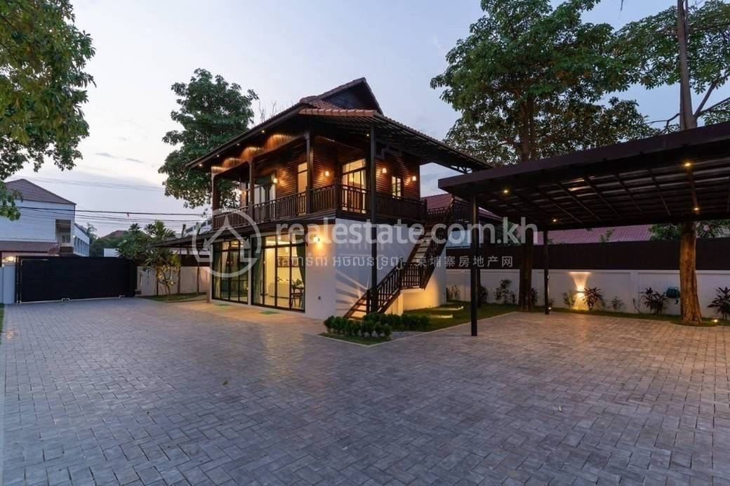House and lot For Sale & Rent w Sla Kram, Siem Reap, Siem Reap