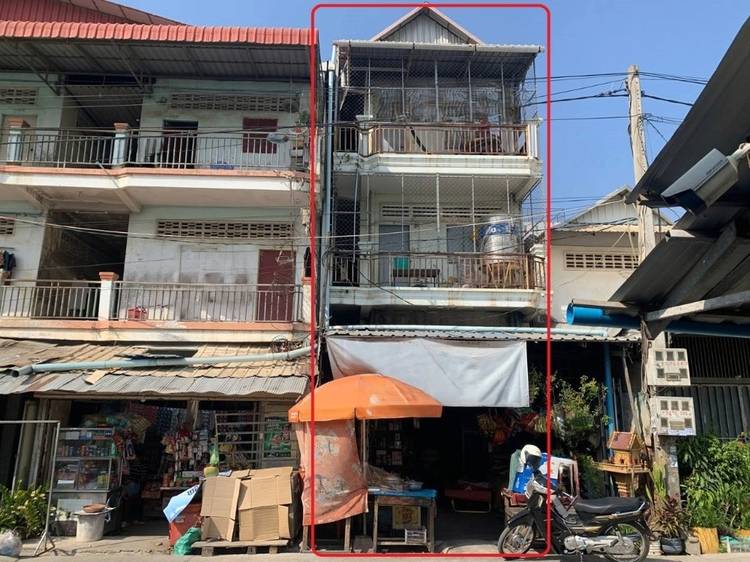 Maison en rangée À vendre à Chaom Chau 3, Por Sen Chey, Phnom Penh