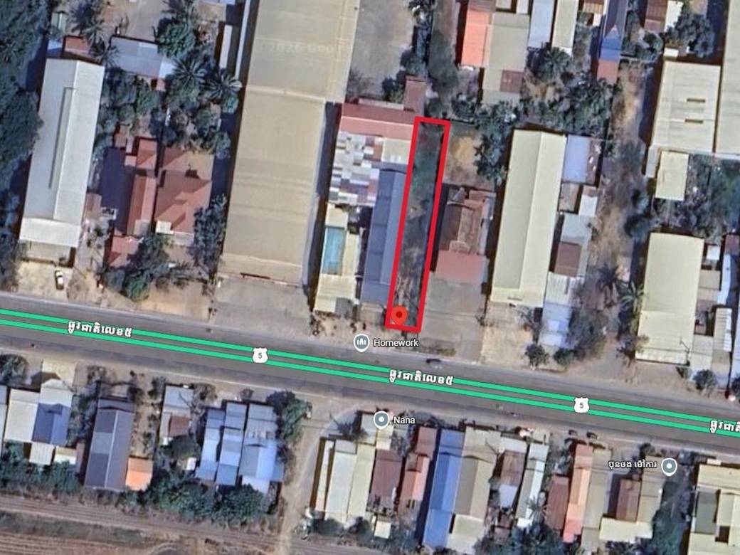 土地出售，位于Chrey县, Thma Koul县, 马德望