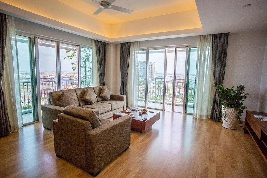 Appartement avec services À louer à Chroy Changvar, Chroy Changvar, Phnom Penh