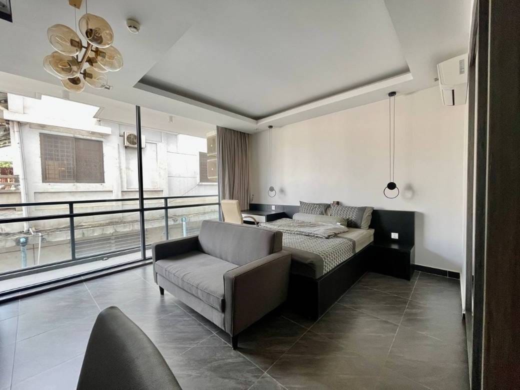 55 sqm Living Size Apartmán K pronájmu in Daun Penh