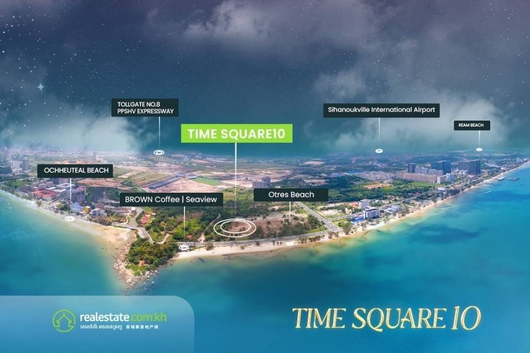 Time Square 10 - Sihanouk Ville Oceanfront | คอนโด สำหรับขาย ใน Sihanoukville $58,500