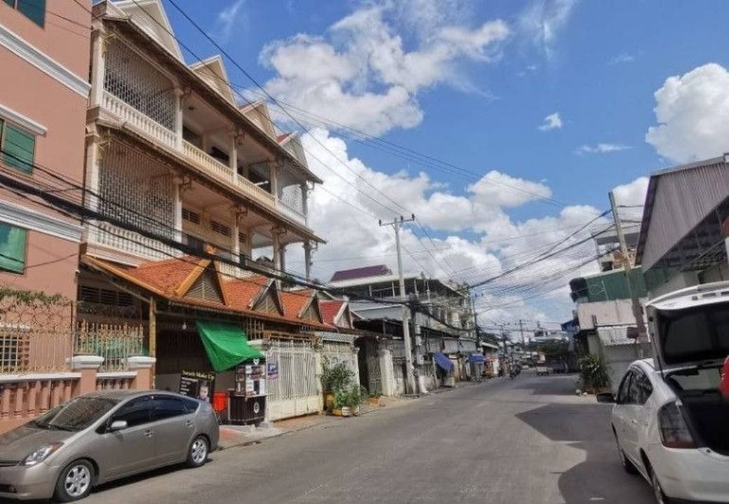 Řadový dům Na prodej in Tuol Sangkae 1, Russey Keo, Phnom Penh