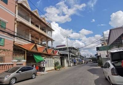 Řadový dům Na prodej in Tuol Sangkae 1, Russey Keo, Phnom Penh