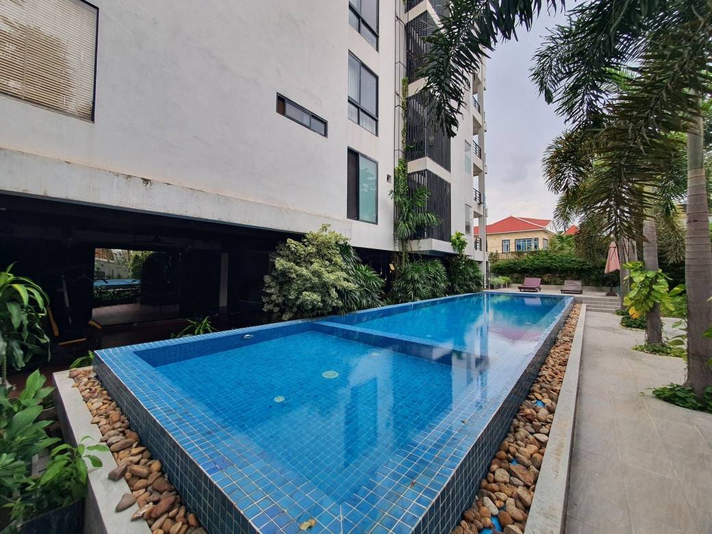 40 sqm Living Size Apartmán K pronájmu in Siem Reap
