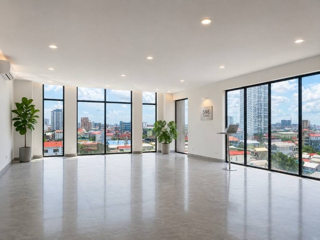 Bureaux À louer de 850.2 m² de terrain
