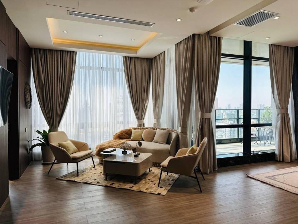 Penthouse K pronájmu in Tonle Bassac, Chamkarmon, Phnom Penh