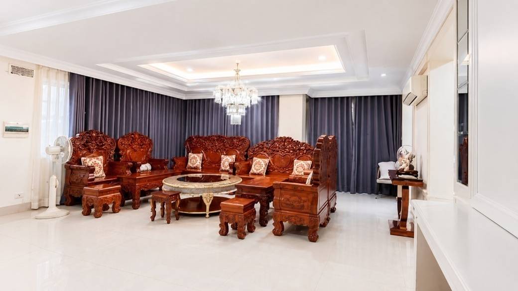 Borey Peng Huoth: The Star Platinum Euro Ville | 216-687 sqm Living Size Villa For Rent in Chbar Ampov
