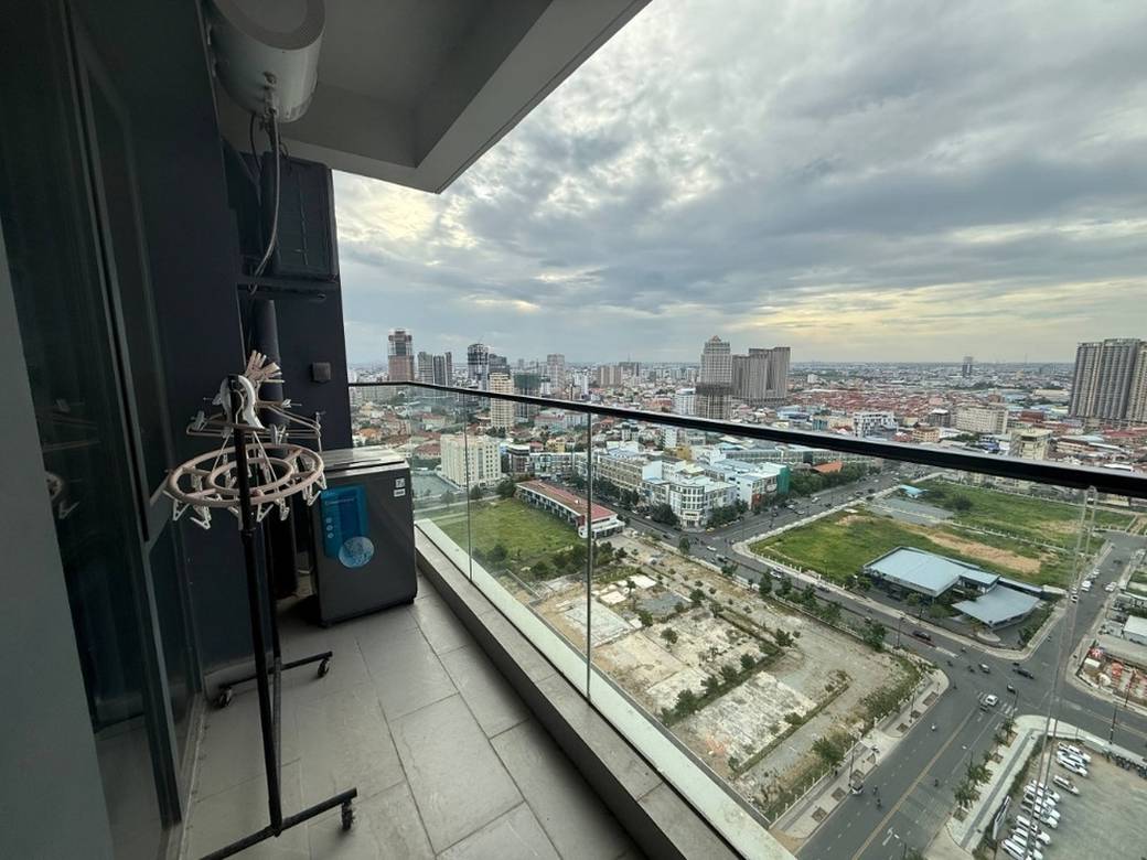 52 sqm Living Size Condo K pronájmu in Daun Penh