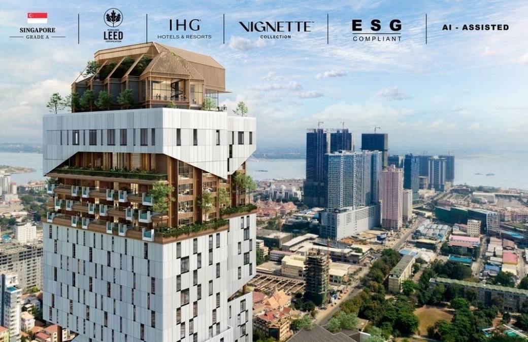Odom Tower | Novostavba Na prodej in Tonle Bassac, Chamkarmon, Phnom Penh