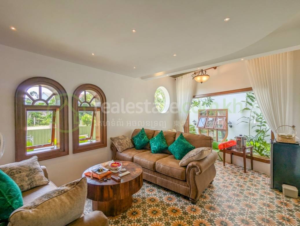 Villa For Rent in Sala Kamraeuk, Siem Reap