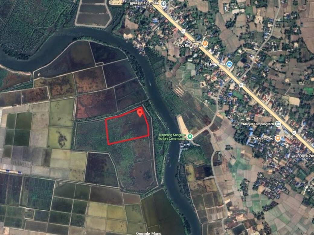 Pozemky Na prodej in Chum Kriel, Tuek Chhou, Kampot