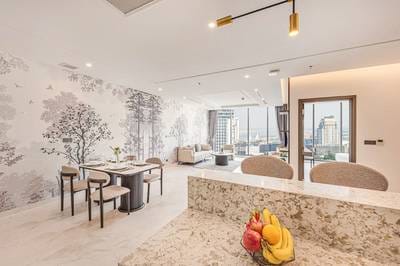 Grand Mansion | Apartament z obsługą Na wynajem w Boeng Keng Kang $2,650