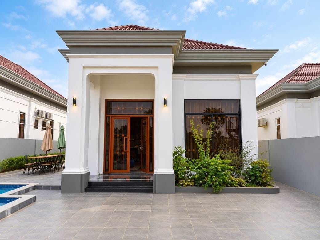 3-Bedroom Villa for Rent in Svay Dankum - Siem Reap City