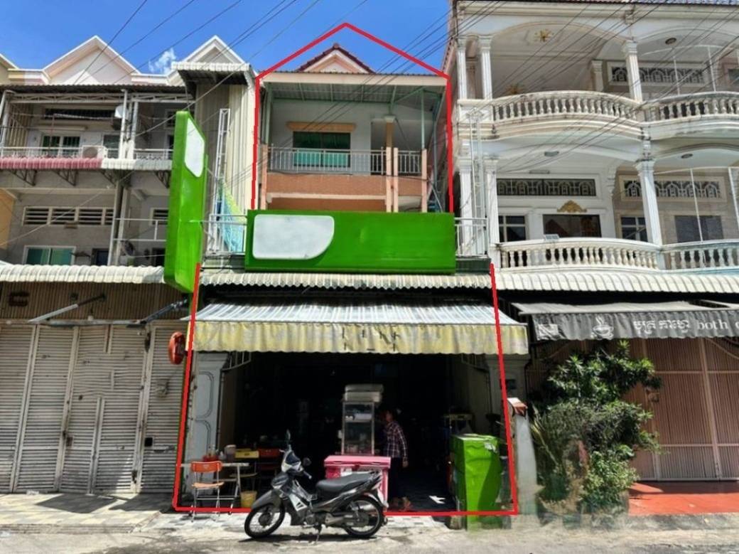 Řadový dům Na prodej in Toul Tum Poung 2, Chamkarmon, Phnom Penh