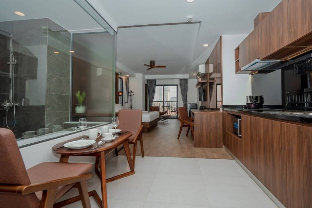 Daun Penh에 있는 아파트 임대 $350