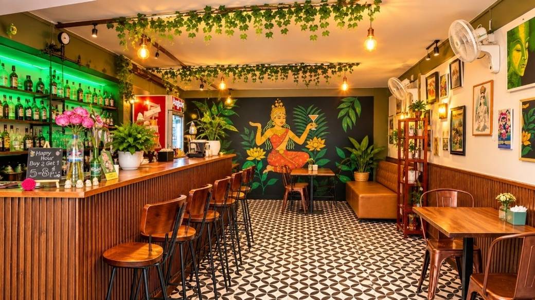 Podnik Na prodej in Sala Kamraeuk, Siem Reap