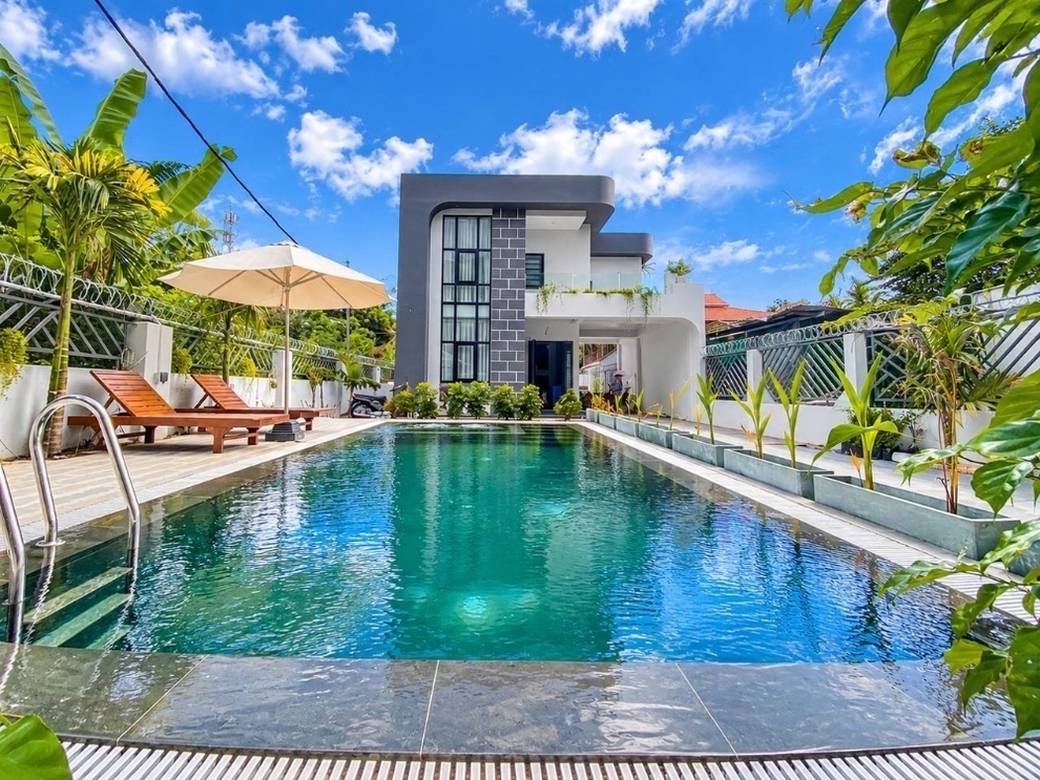 Modern 3-Bedroom Villa With Swimming Pool Near Riverside in Sla Kram - Siem Reap City