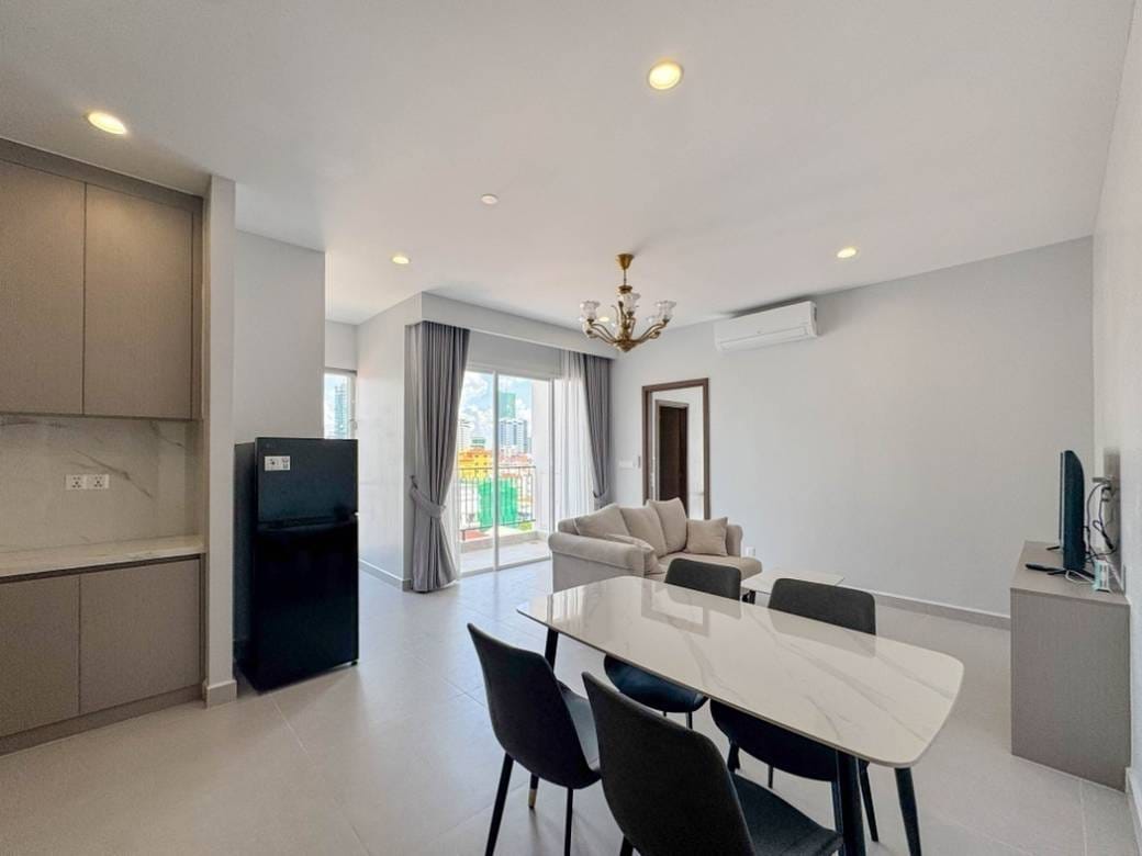 💁‍♂️ Brand New 1-Bedroom Serviced Apartment for Rent in BKK3 area | $700