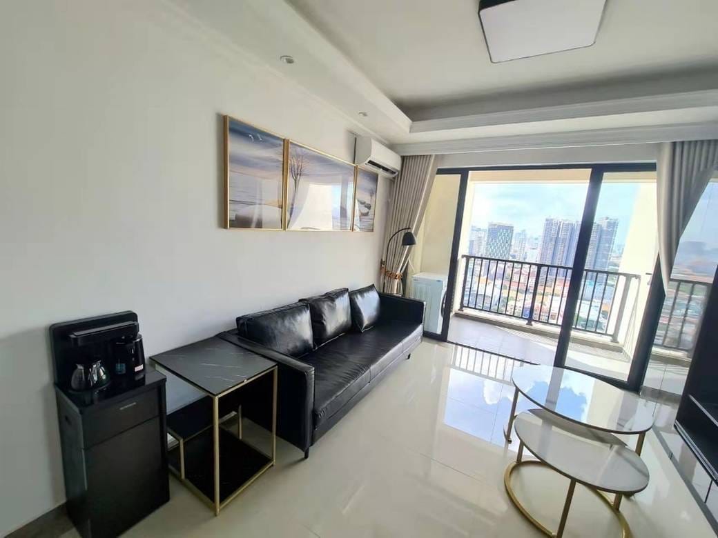 R&F City High Floor River View 1BR | Home Theater + KTV | Near Hun Sen Blvd.