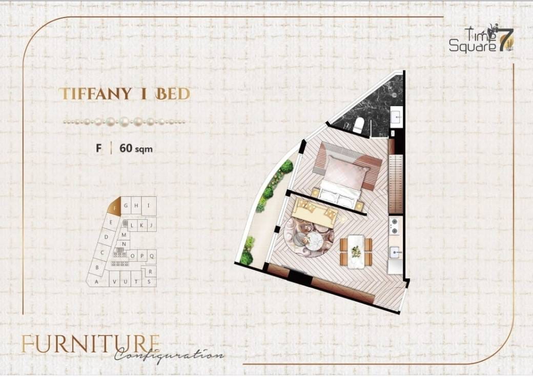 Time Square 7 | $83,500 公寓