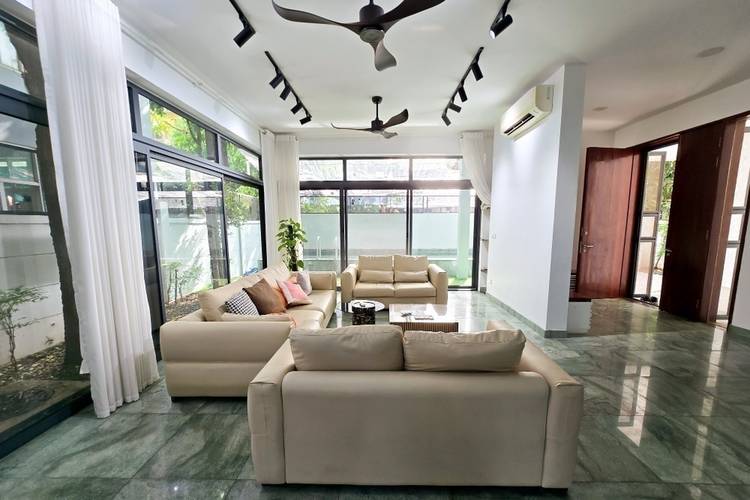 វីឡា សំរាប់ជួល នៅ Tonle Bassac, Chamkarmon, Phnom Penh