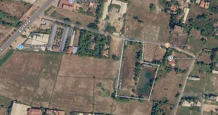 Działka Na sprzedaż w Sala Kamraeuk, Siem Reap