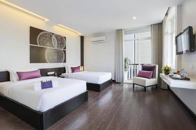 Queen Grand Boutique Hotel Apartment | คอนโด สำหรับเช่า ใน, จักตอมุข, ดวนป็ญ, พนมเปญ