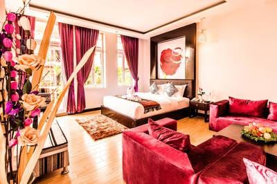 King Grand Suites Boutique Hotel Apartment | คอนโด สำหรับเช่า ใน จักตอมุข, ดวนป็ญ, พนมเปญ