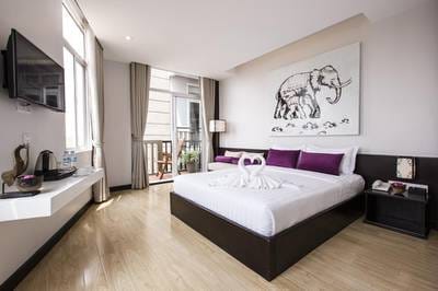 Queen Grand Boutique Hotel Apartment | คอนโด สำหรับเช่า ใน Daun Penh POA