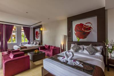 King Grand Suites Boutique Hotel Apartment | คอนโด สำหรับเช่า ใน Daun Penh POA