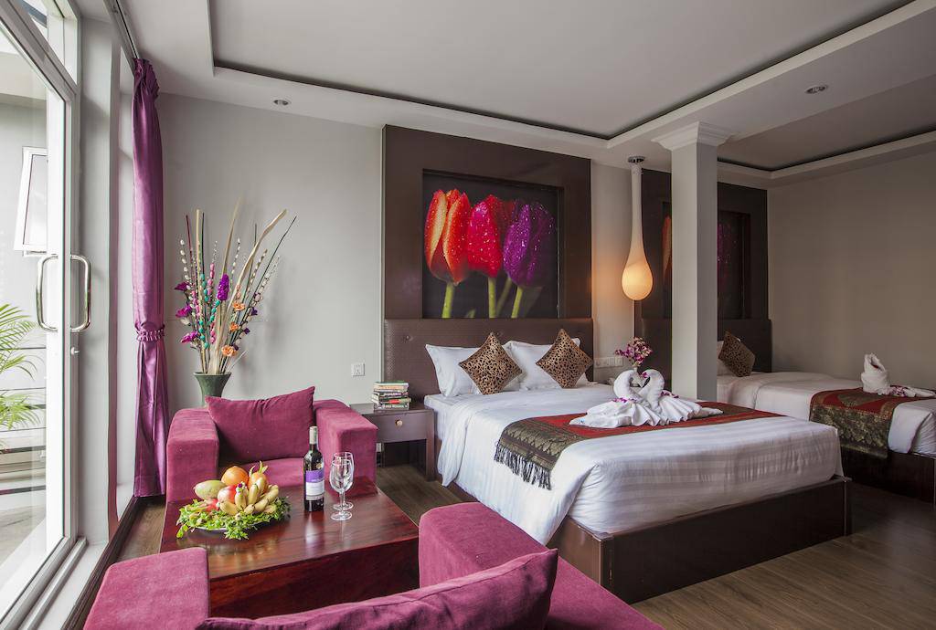King Grand Suites Boutique Hotel Apartment | Chakto Mukh คอนโด สำหรับเช่า ใน Chakto Mukh