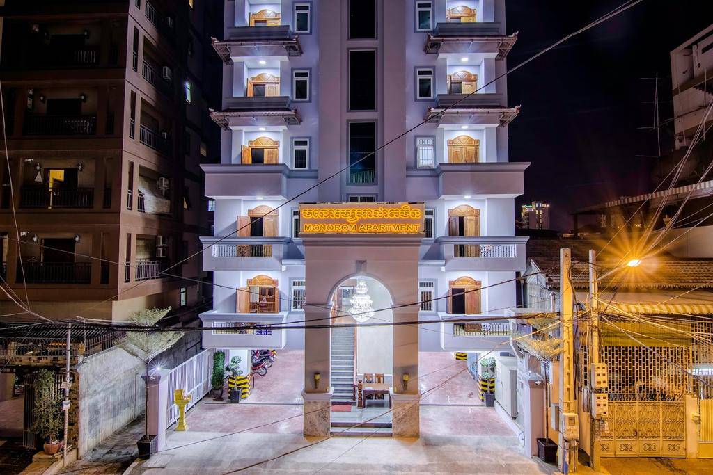 Monorom Apartment | Zařízeno Condo K pronájmu