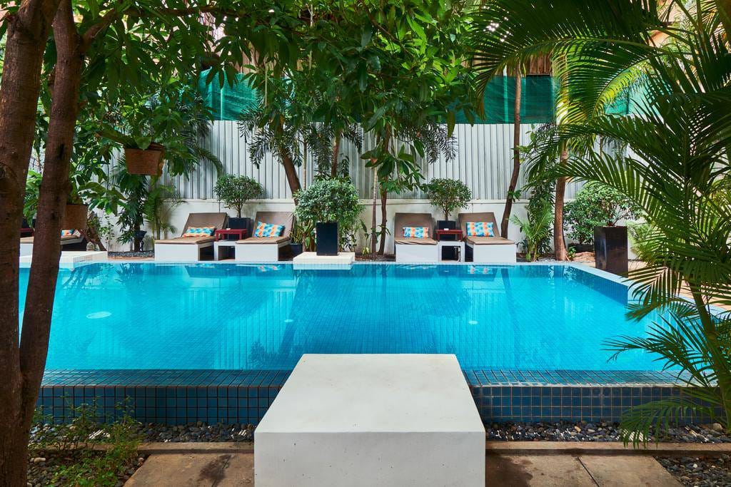 Blue Lime Phnom Penh Apartment | ខុនដូ សំរាប់ជួល នៅ, ចតុមុខ, ដូនពេញ, ភ្នំពេញ