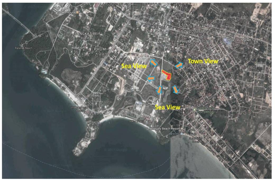 Land Plot SihanoukVille Cambodia | Sangkat Bei New Development For Sale in Sangkat Bei