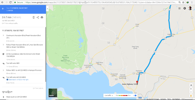 road 33 National road 33 National, Ruessei Srok Khang Lech, Kampong Trach, Kampot