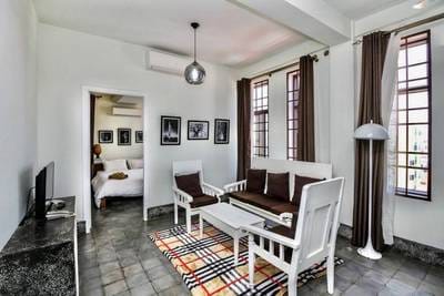 45 sqm Living Size Apartmán se službami K pronájmu in Boeng Keng Kang