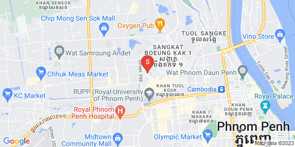 Phnom Penh Galaxy Gardenの地図