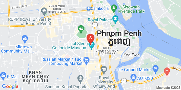 Mapa: BKK 1, Boeng Keng Kang, Phnom Penh