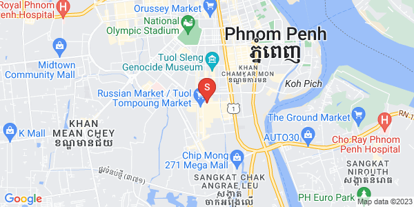Carte de Olympic, Boeng Keng Kang, Phnom Penh