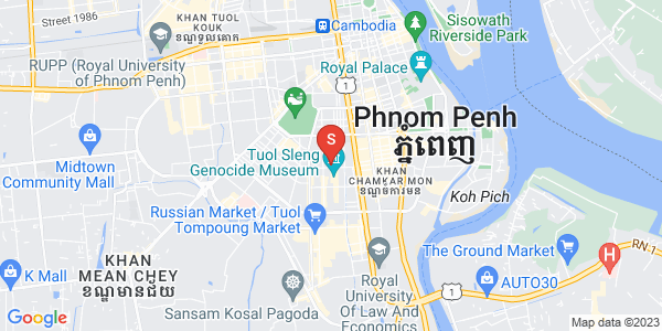 Mapa: Olympic, Boeng Keng Kang, Phnom Penh
